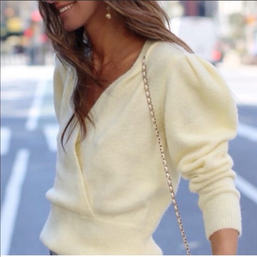 Arielle Charnas / Something navy cashmere sweater